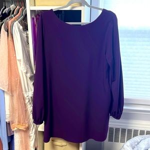 Lulus purple sheath dress with pockets